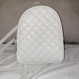 New! Forever 21 White “Leather” Mini Backpack 🤍